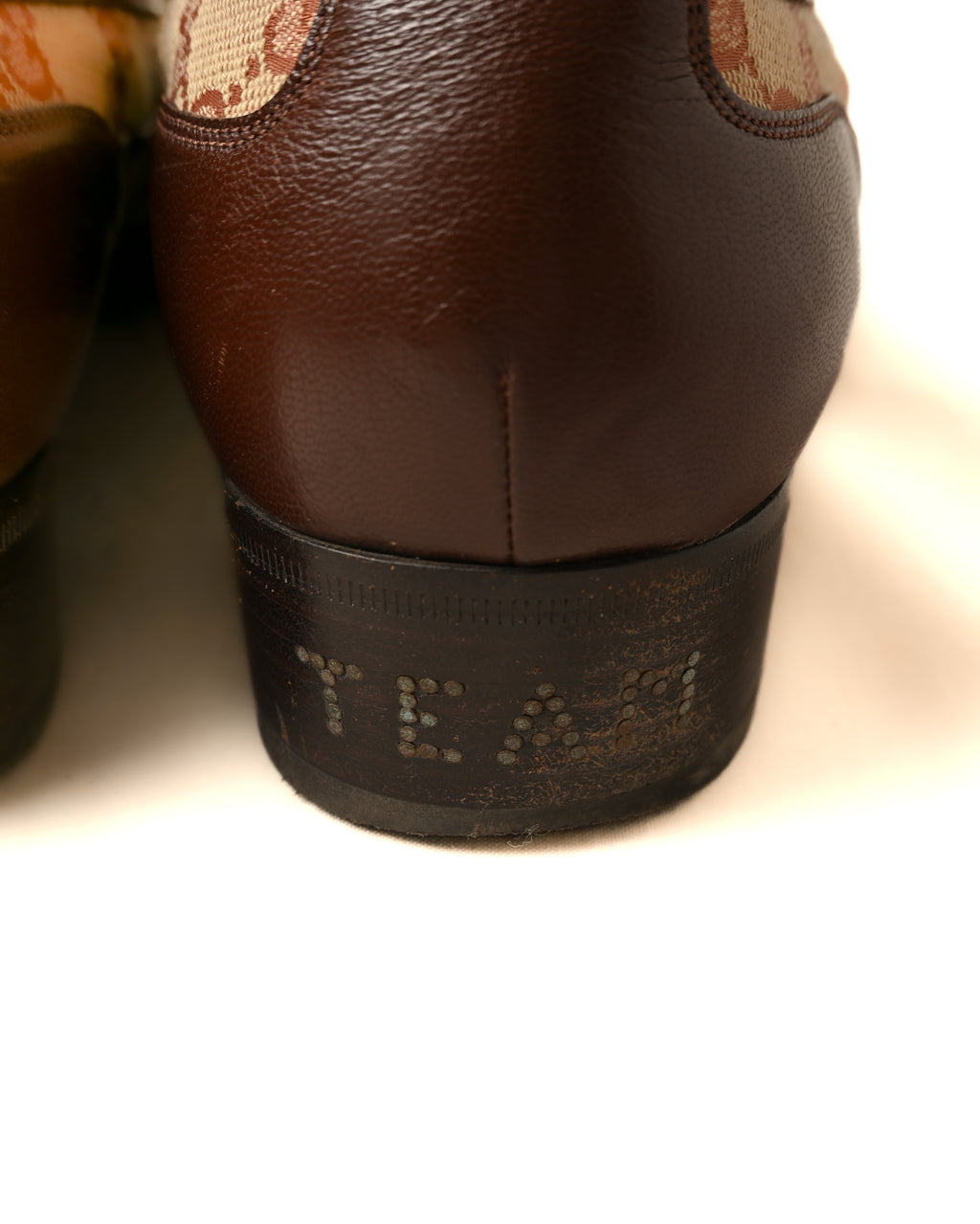 GUCCI/ GG Canvas Heal Loafer