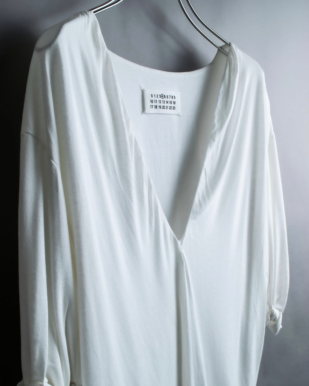"MAISON MARTIN MARGIELA" Oversized V-neck tunic
