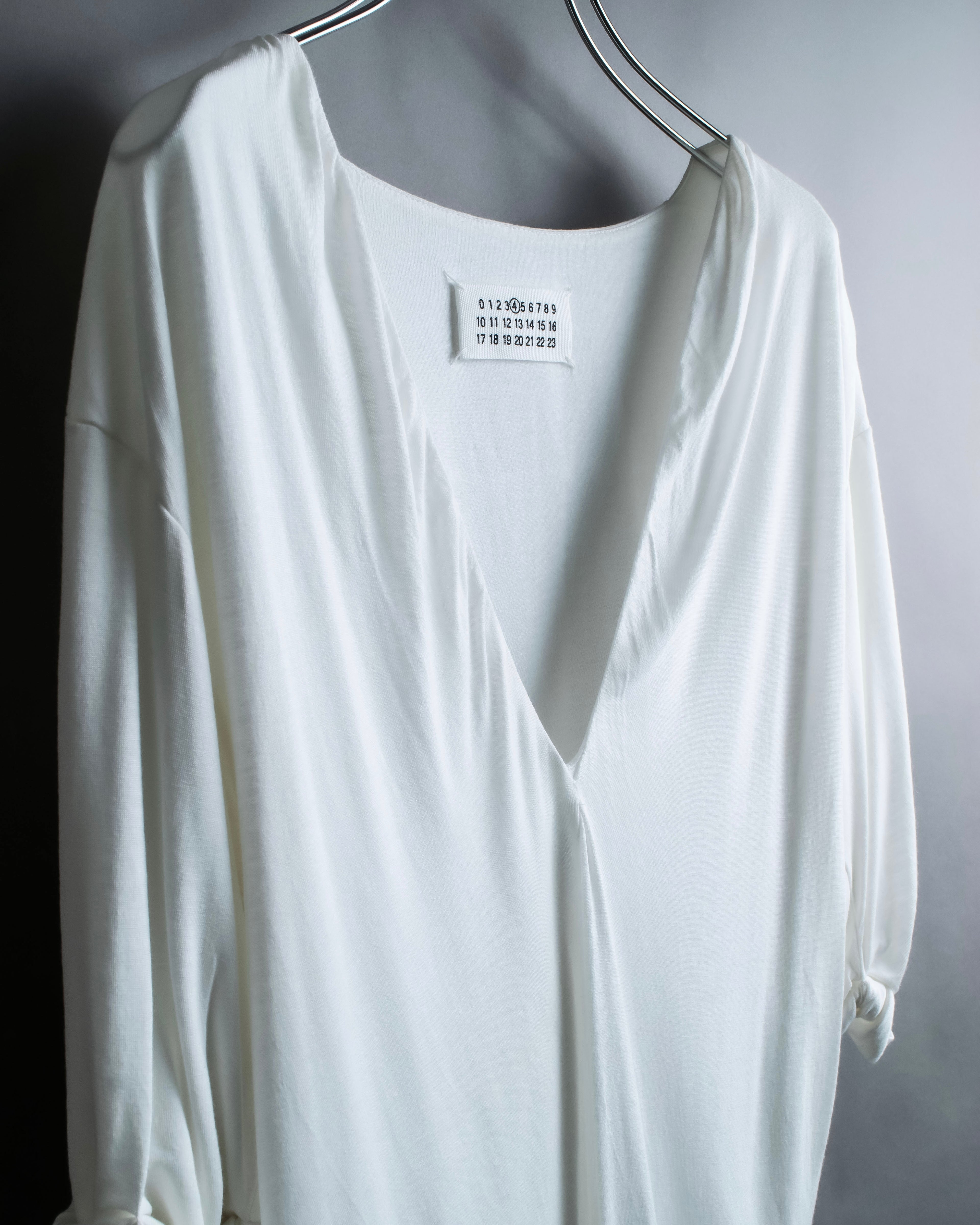 "MAISON MARTIN MARGIELA" Oversized V-neck tunic