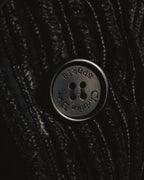 "Christian Dior" 80's-90's Classically tailored belted double-breasted coat