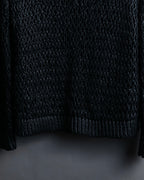 "BALENCIAGA" Cotton special low gauge summer knit