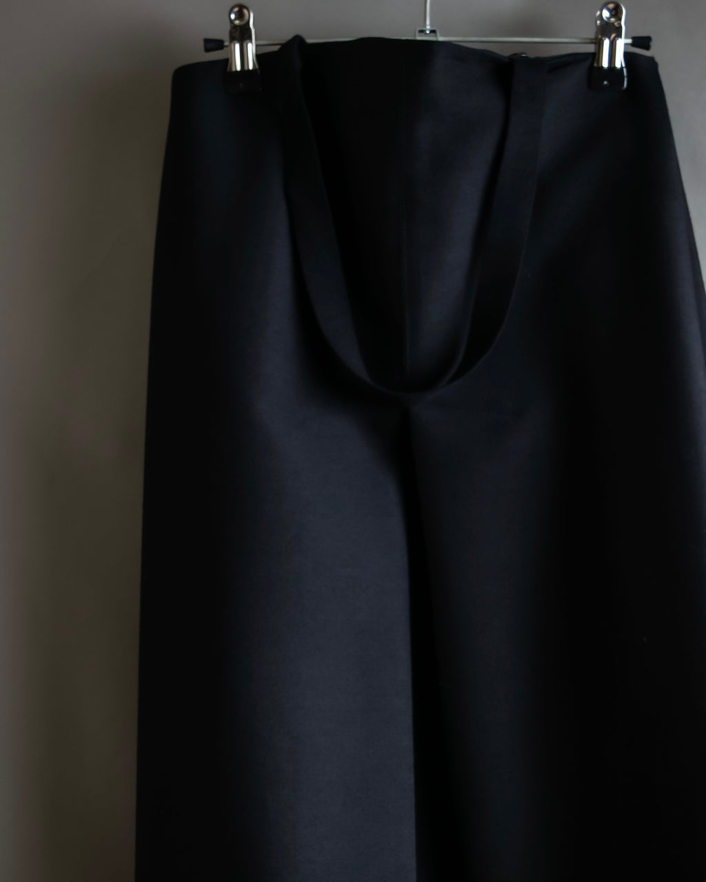 "WE11DONE" Flare silhouette super maxi skirt