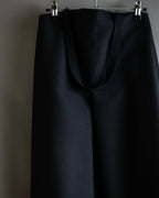 "WE11DONE" Flare silhouette super maxi skirt