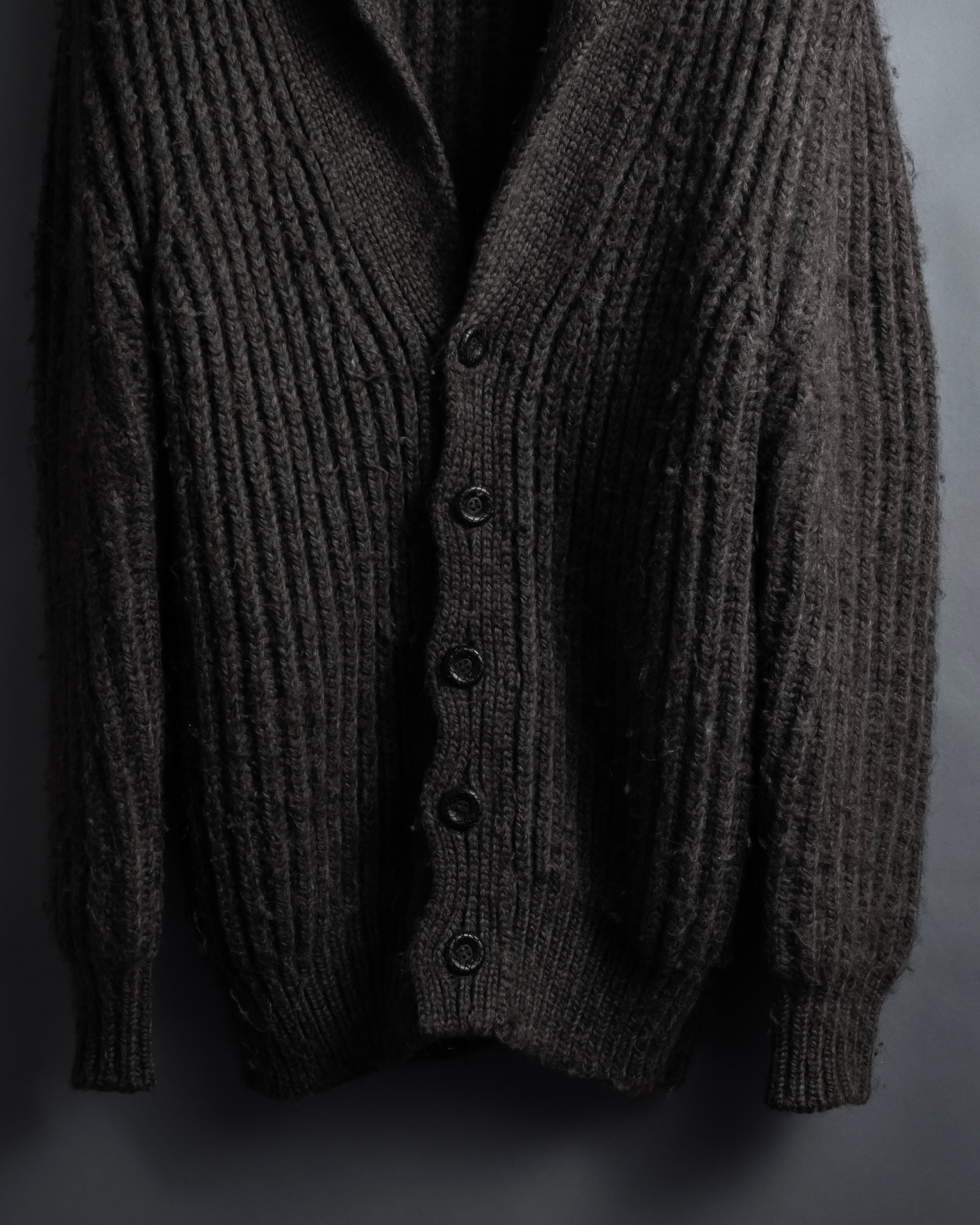 -SPECIAL- "BOTTEGA VENETA"
00's-10's Thomas Mayer period shawl collar cardigan