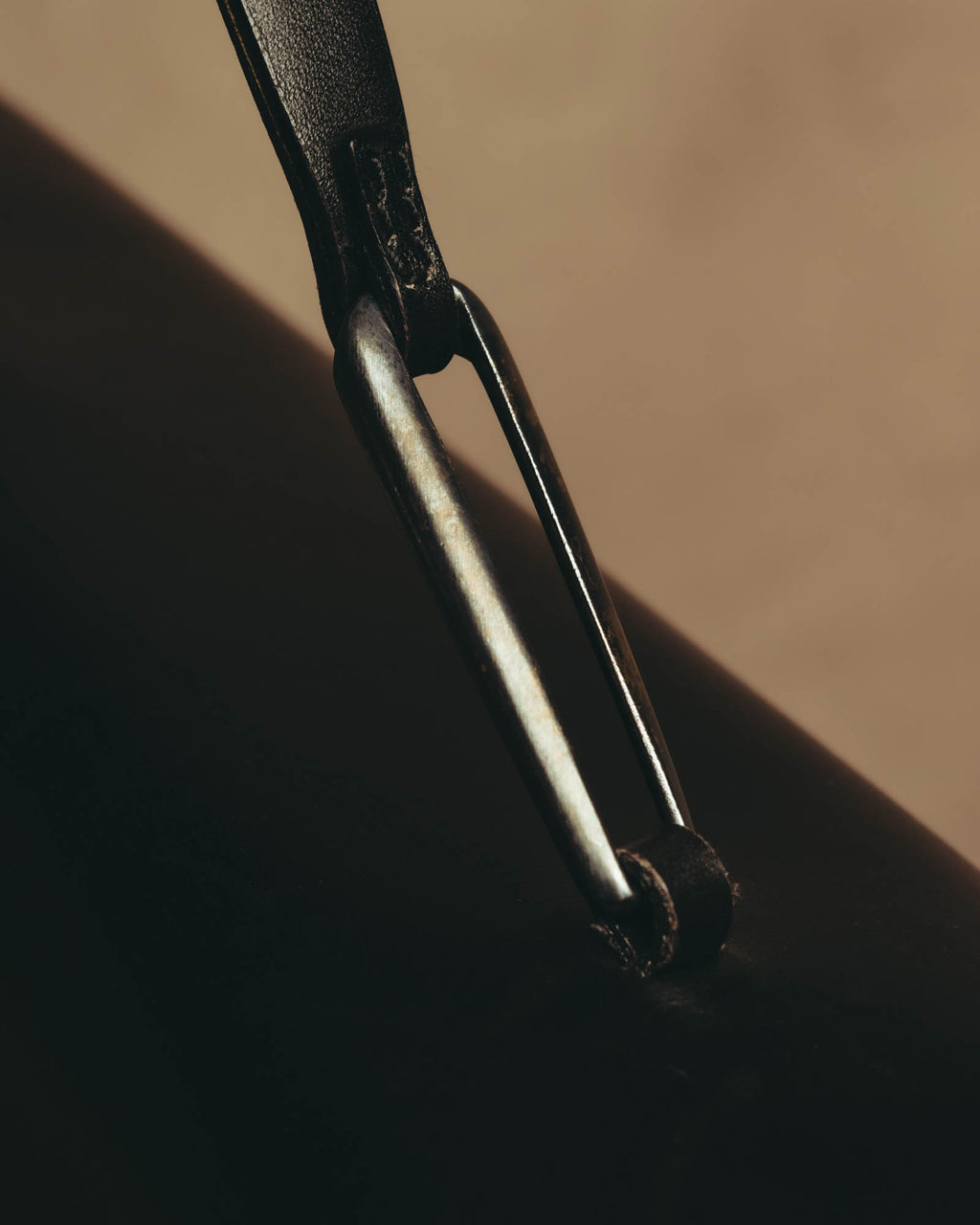 "LOEWE" Classic smooth leather top handle bag