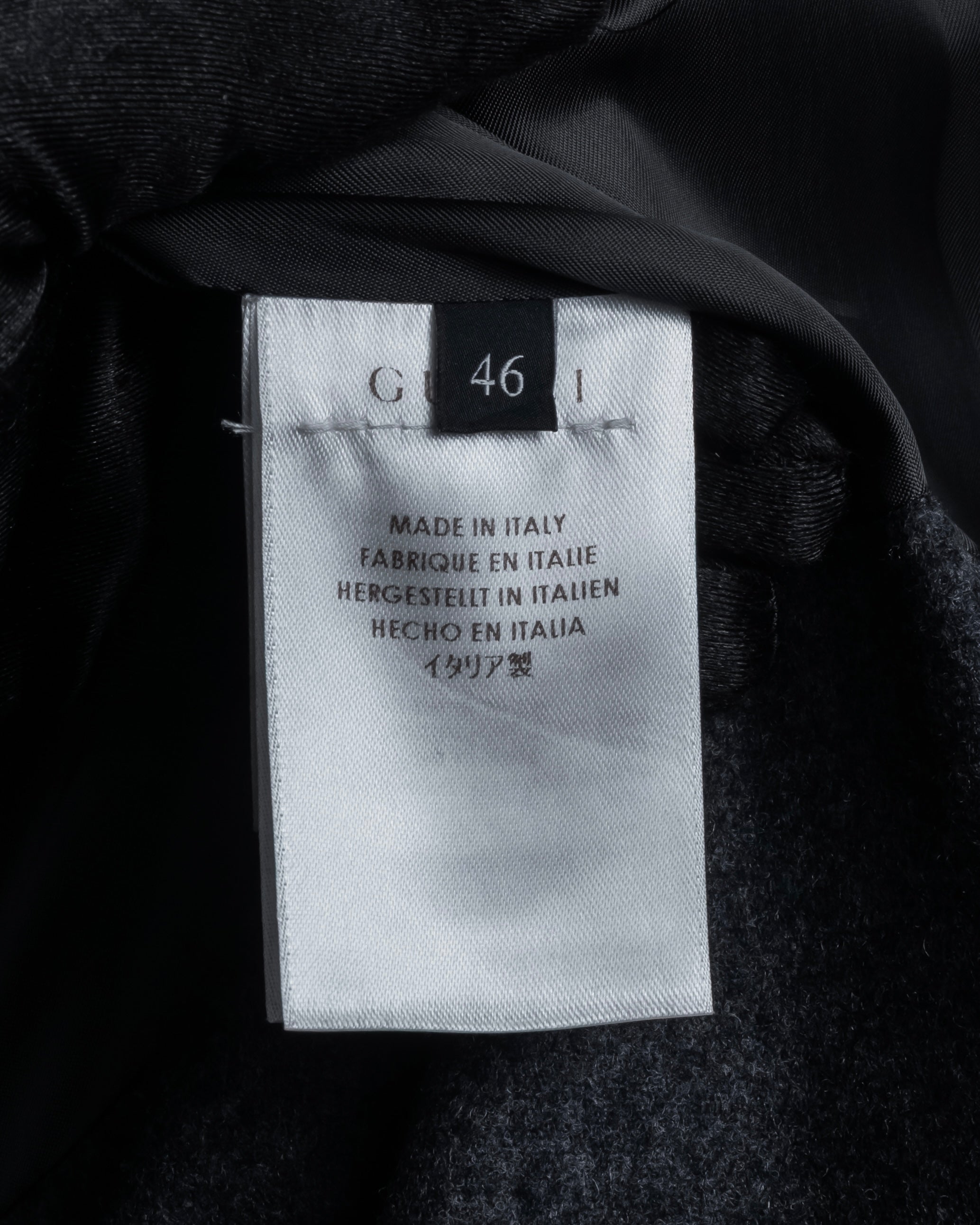 -SPECIAL- "GUCCI" 13'year-14'year Horse riding outfit motif velvet collar jacket