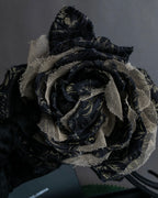 "DOLCE &amp; GABBANA" Flower motif tulle layered brooch