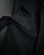 “BALENCIAGA PARIS” 90’s Cashmere blend chesterfield coat