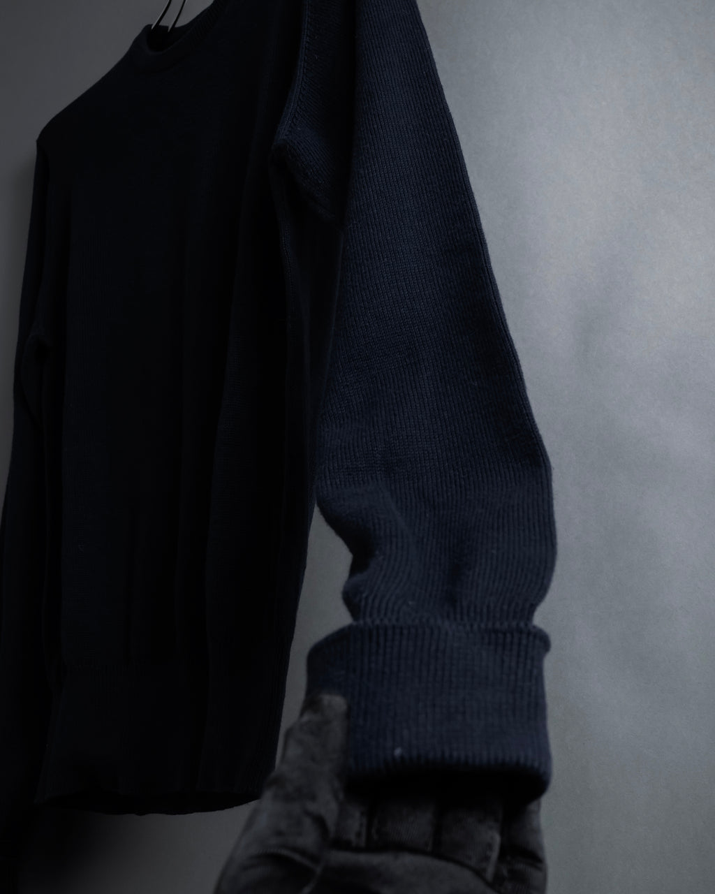 "HERMES" 80's-90's Minimalist design cotton knit