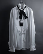 "GIORGIO ARMANI" Belt included bow tie dress shirt