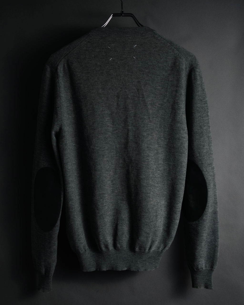 “MARTIN MARGIELA 14” 00’s Elbow patch wool cardigan