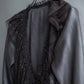 "ISSEY MIYAKE" Fringe design embroidered jacket