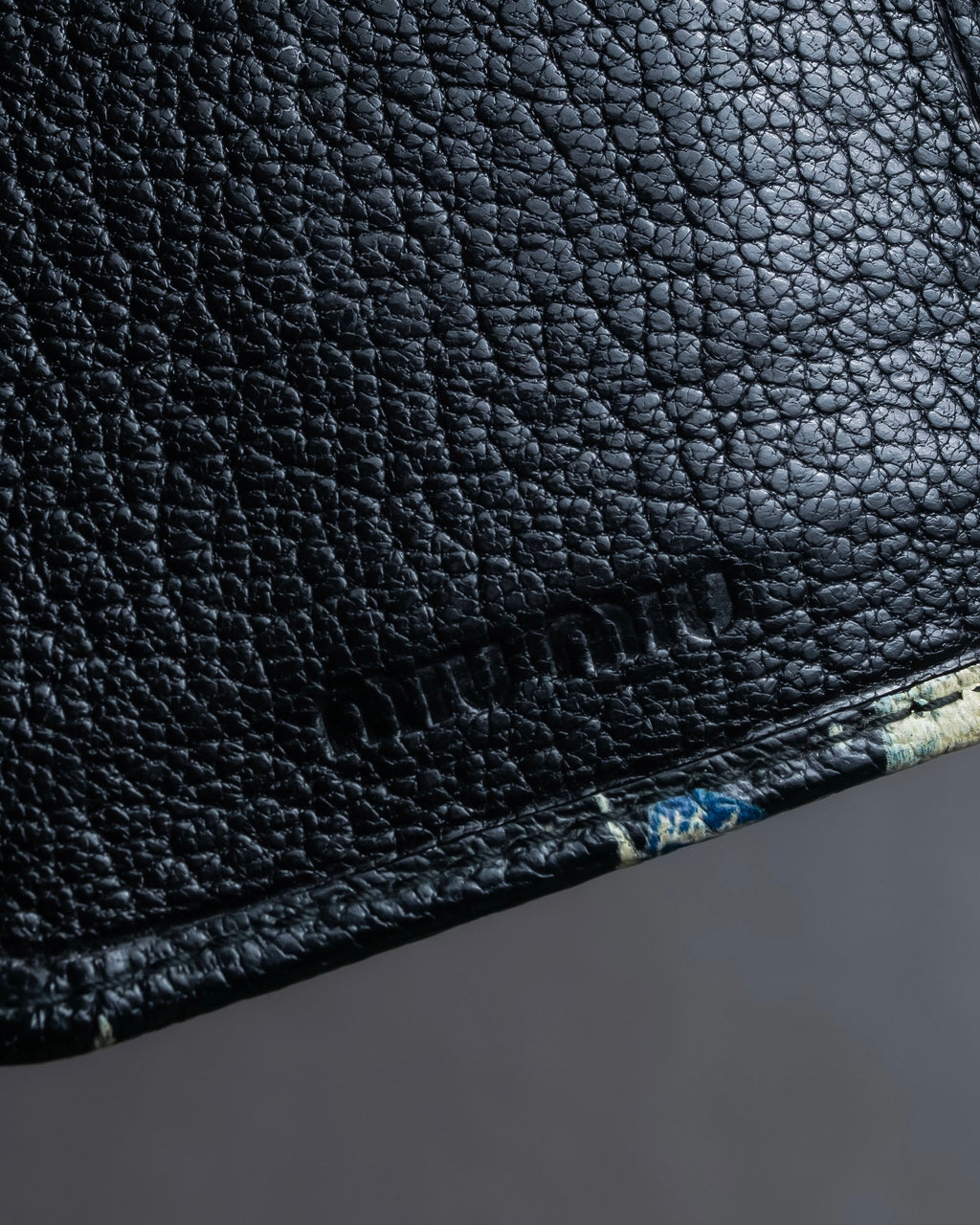 "MIU MIU" Crescent moon print compact wallet