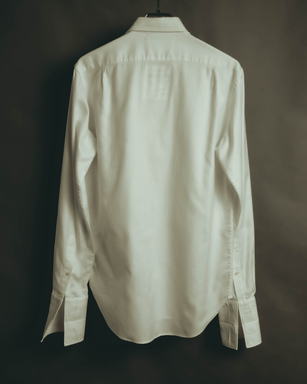 “Maison Martin Margiela” Replica 00’s-10’s Line 14 textured bib white shirt