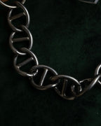 "MARNI" Faux fur collar＆mixed material docking accessory