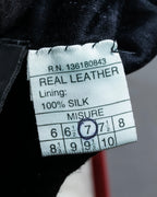 "Salvatore Ferragamo" Gancini motif leather gloves