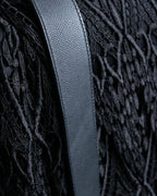 “JIL SANDER” Gold buckle 2 way nylon hand bag