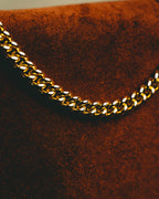 -SPECIAL- “LOEWE” 80’s-90’s embossed anagram suede shoulder bag