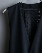 "LIMI feu" Layered embroidered sleeveless dress