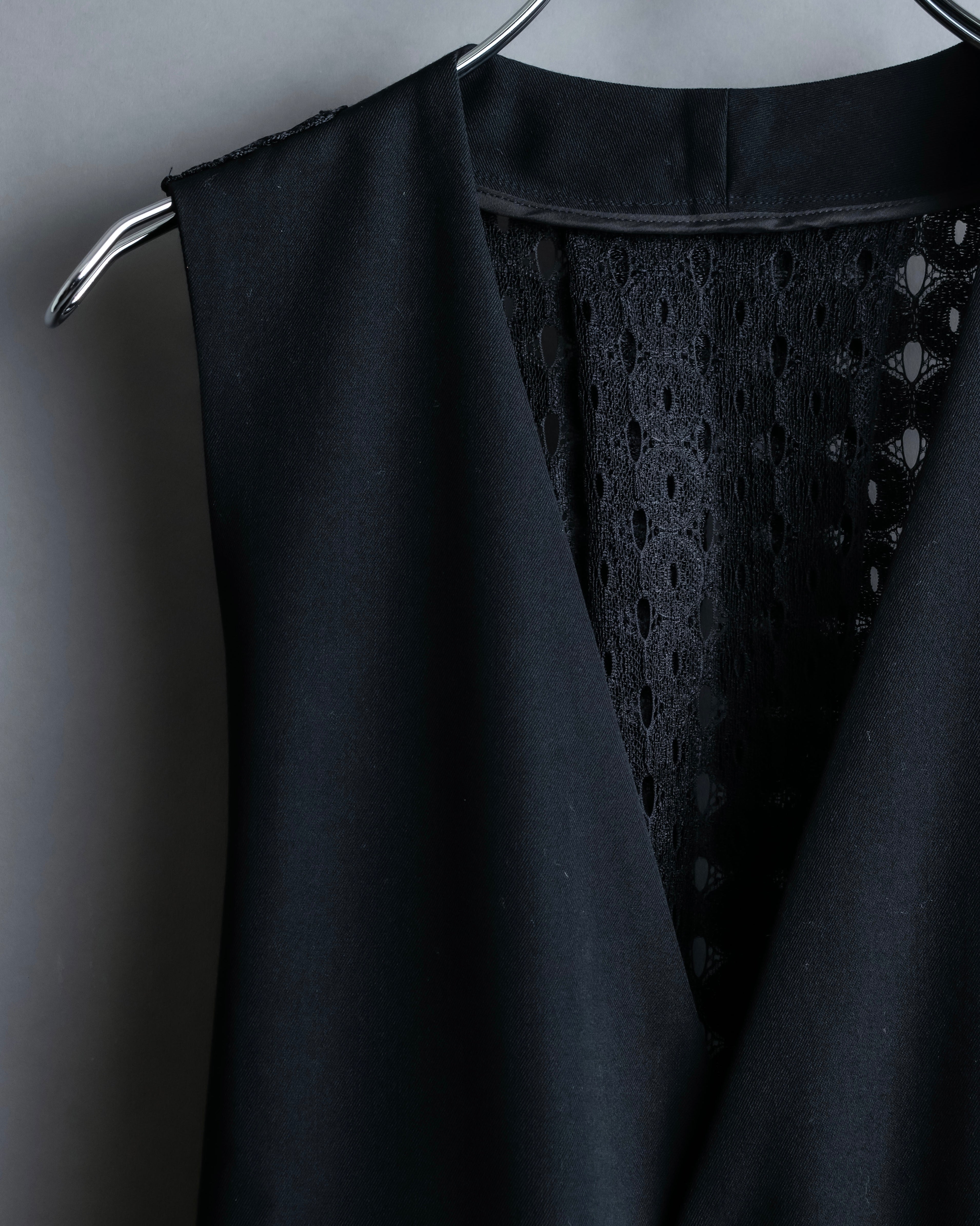 "LIMI feu" Layered embroidered sleeveless dress