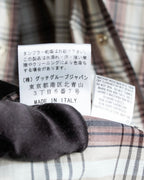 "GUCCI" Floral and checkered western shirt