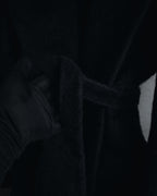 Max Mara 00年代-10年代系带羊驼毛绒毛连帽大衣