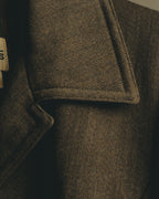 –SPECIAL– "Hermès" 70's-80's Equestrian wool tailored jacket