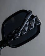 "CHANEL" Matelasse quilted design sunglasses