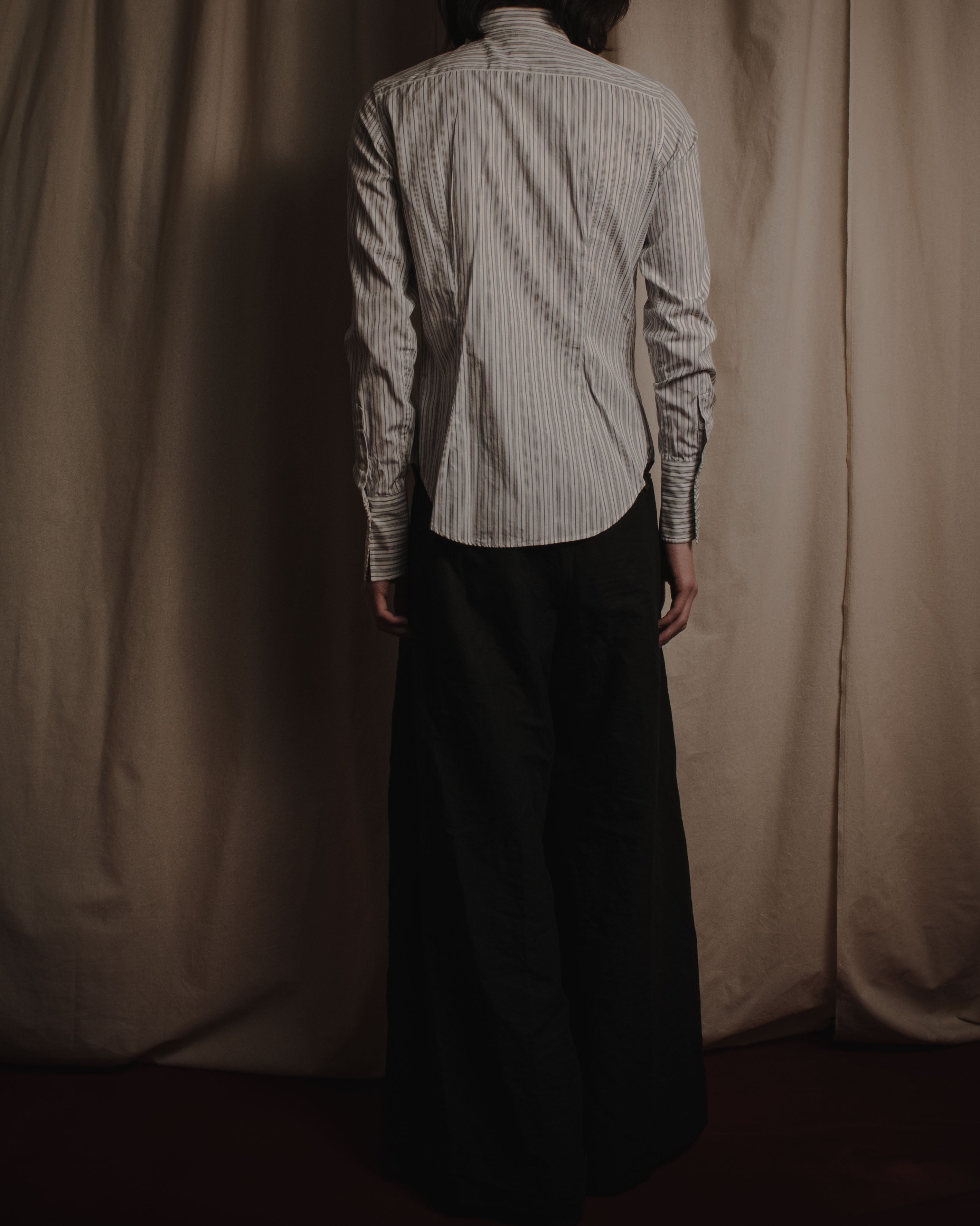 "Ralph Lauren" Classically tailored striped dress shirt