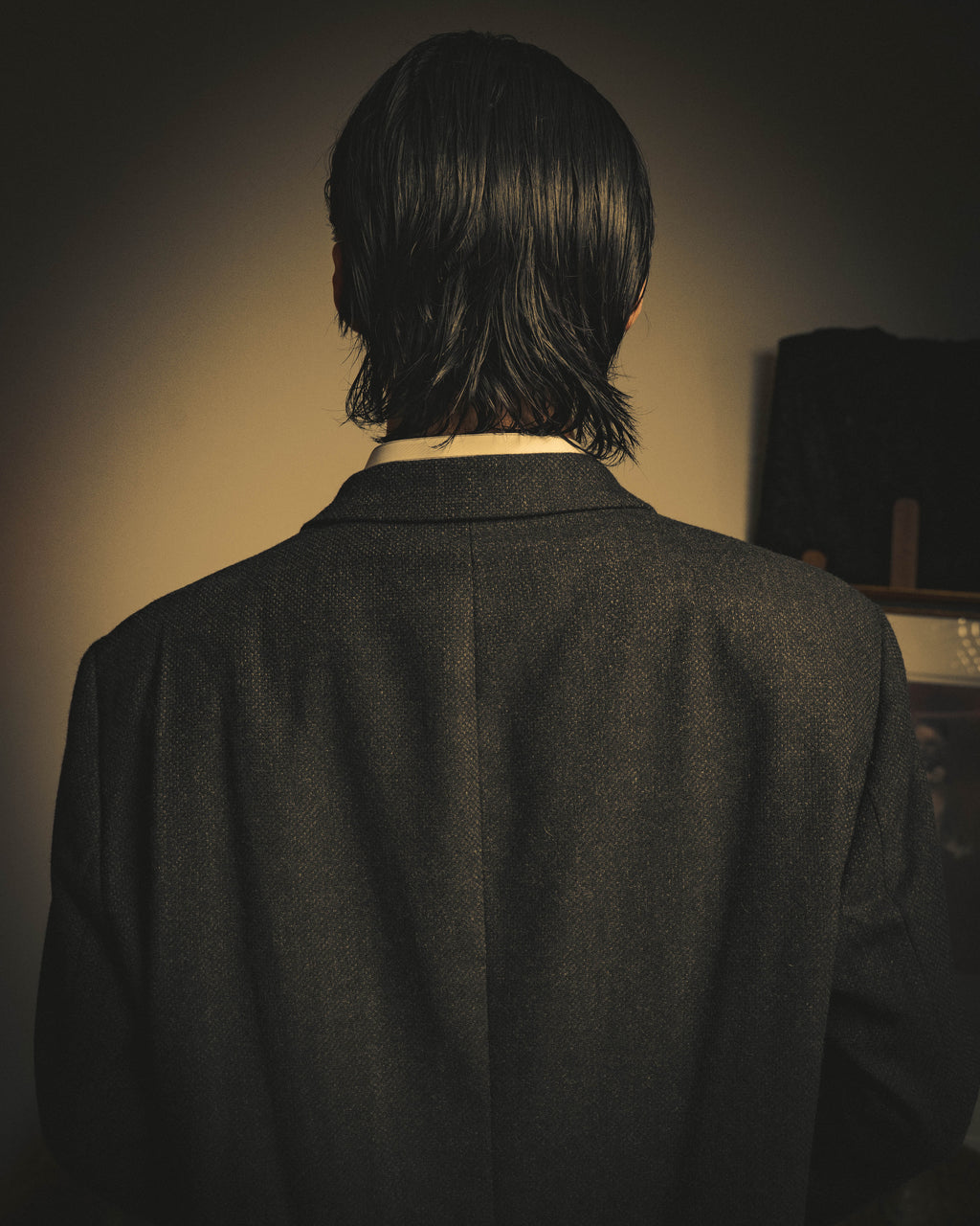 -SPECIAL- "GIORGIO ARMANI" 90's-00's Relaxed single-breasted tailored jacket