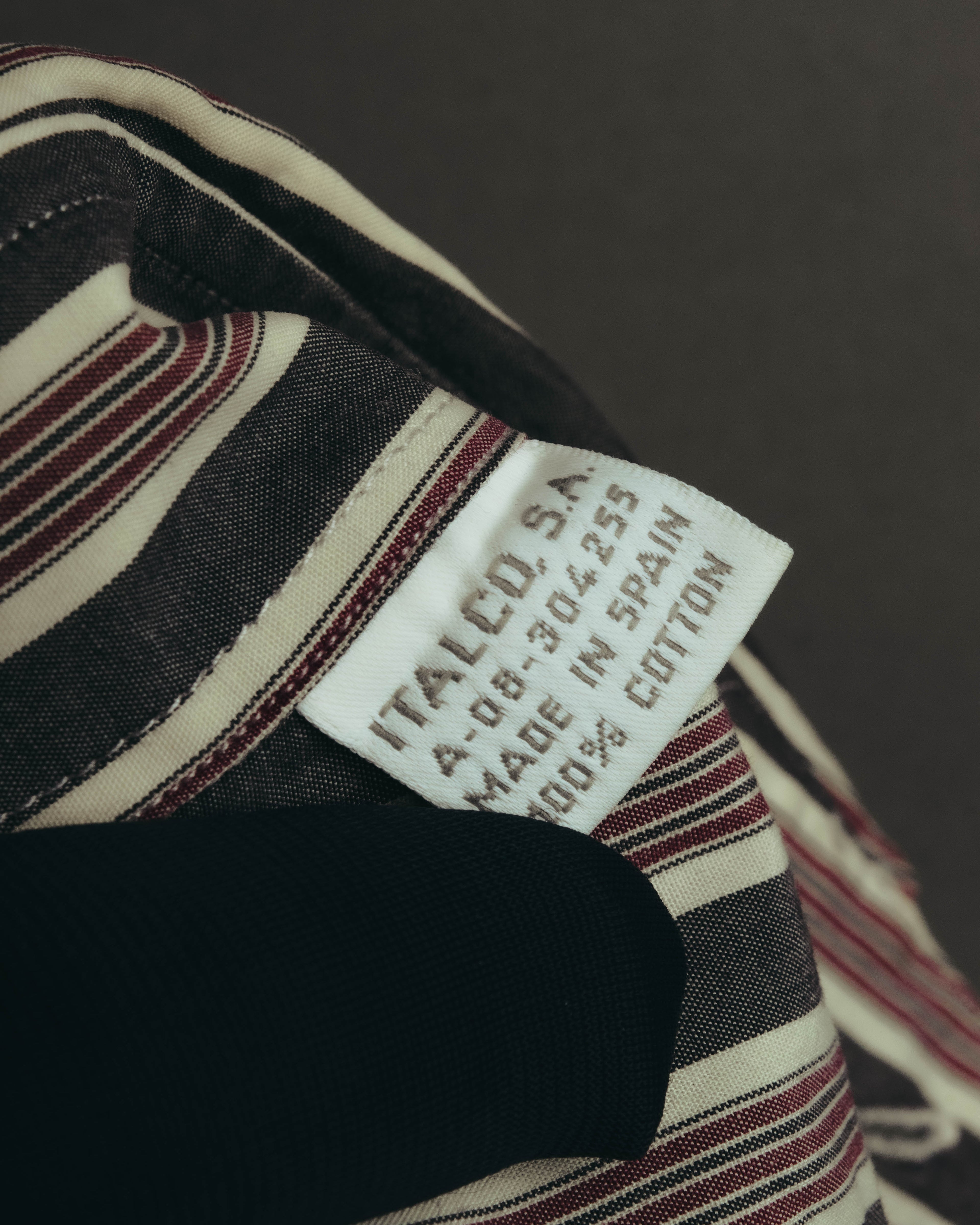 "GUCCI" 90's-00's Striped cotton button-down shirt