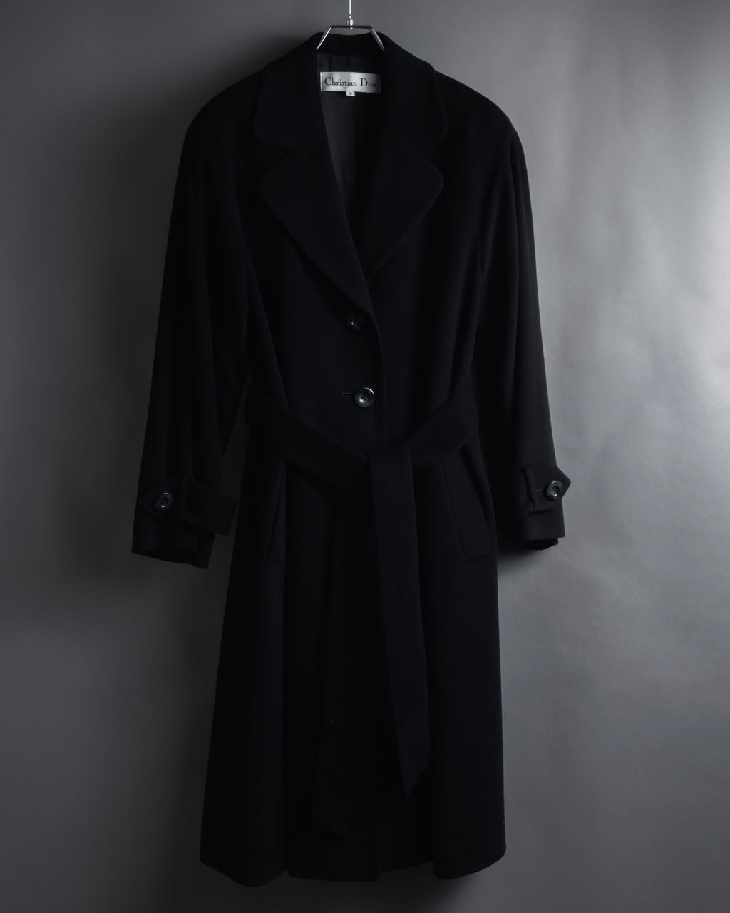 “Christian Dior” 90’s Belted wrap coat