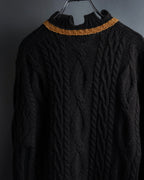 "Vivienne Westwood" Orb logo engraved cable knit cardigan