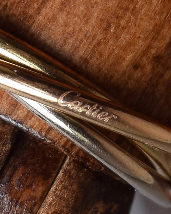 "Cartier" Eternal masterpiece gold Trinity ring