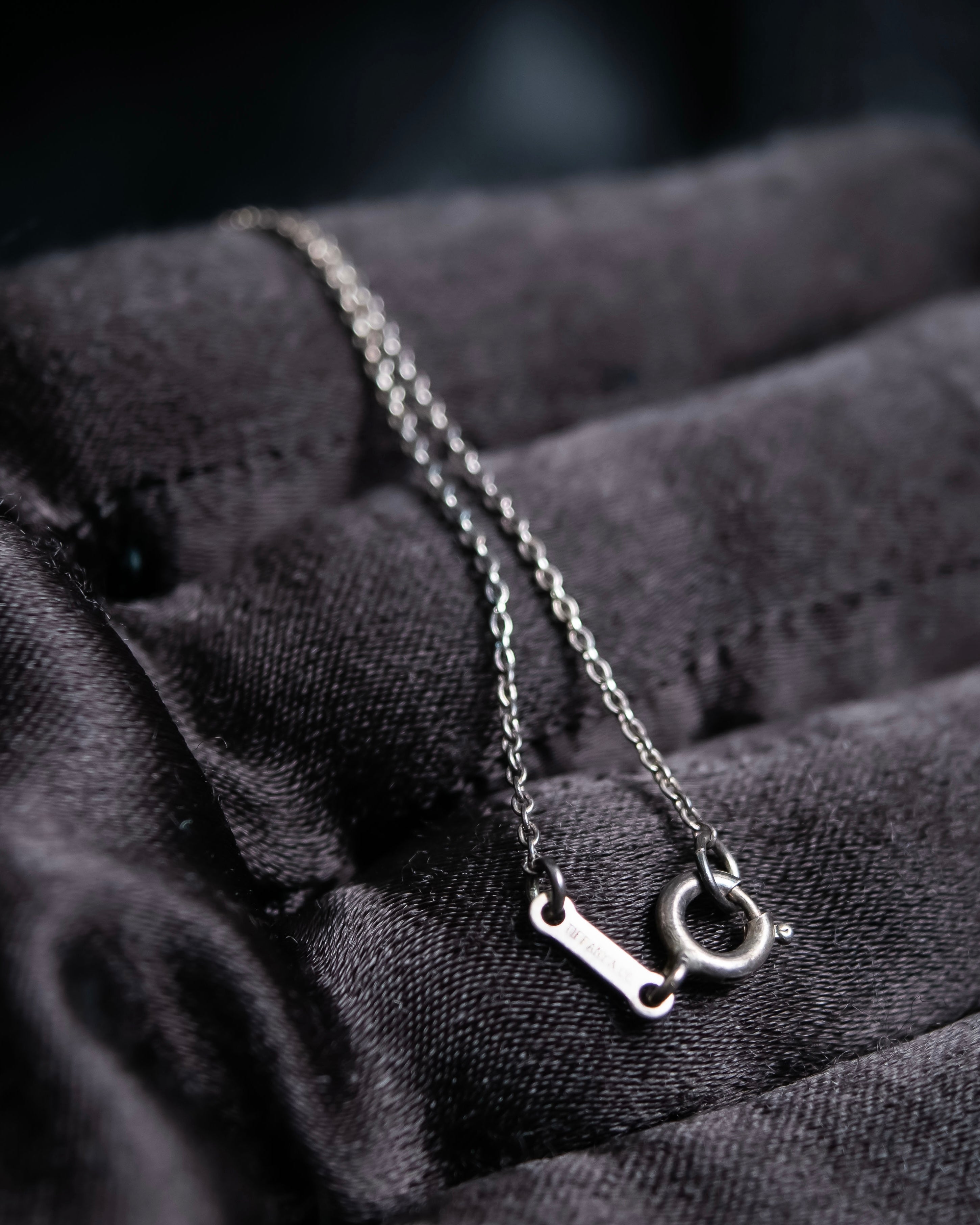 "Tiffany&Co Elsa Peretti madonna necklace