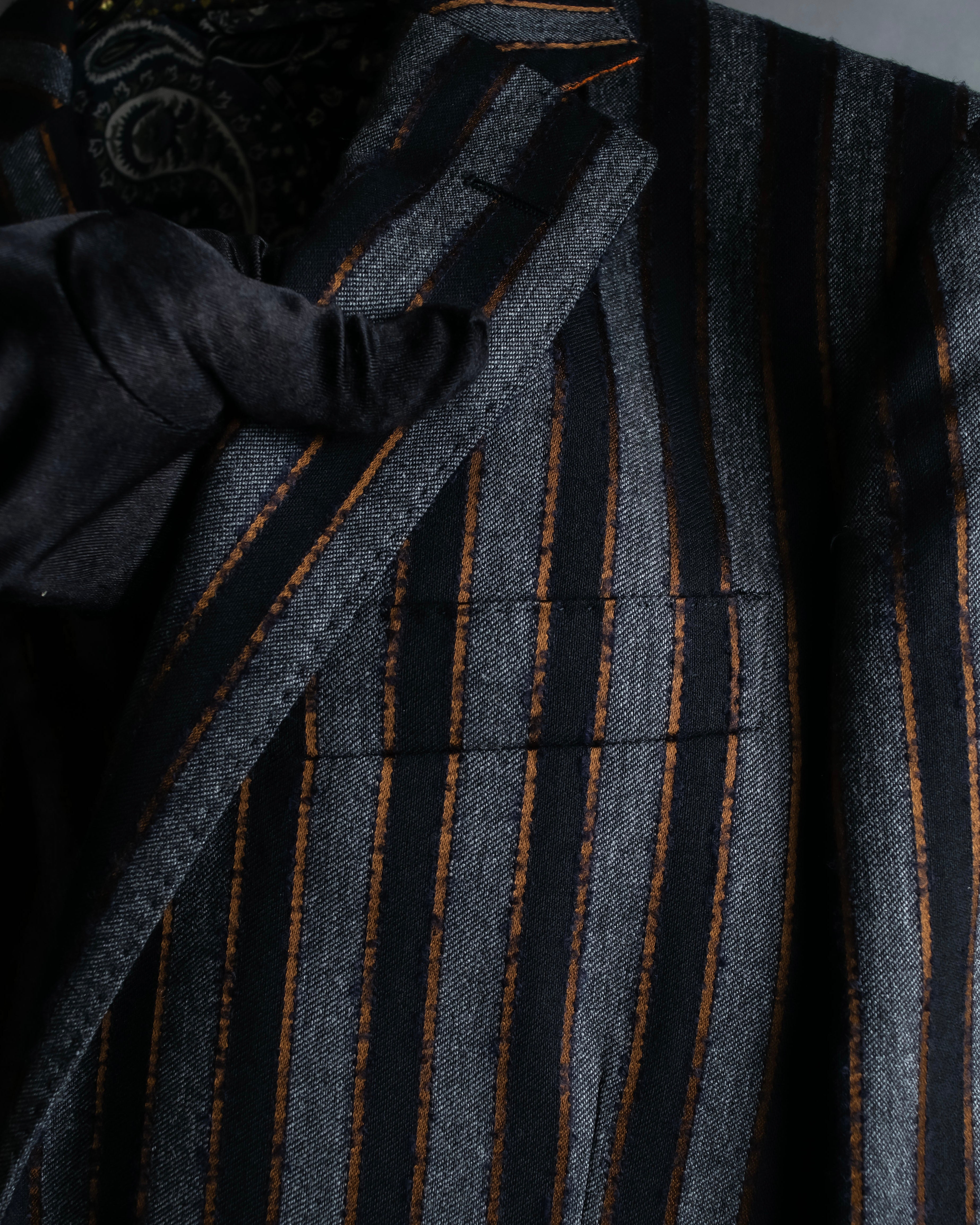 "ETRO" Multi-stripe tailored jacket