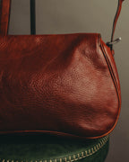 "PRADA" 90's-00's Pebbled leather shoulder bag