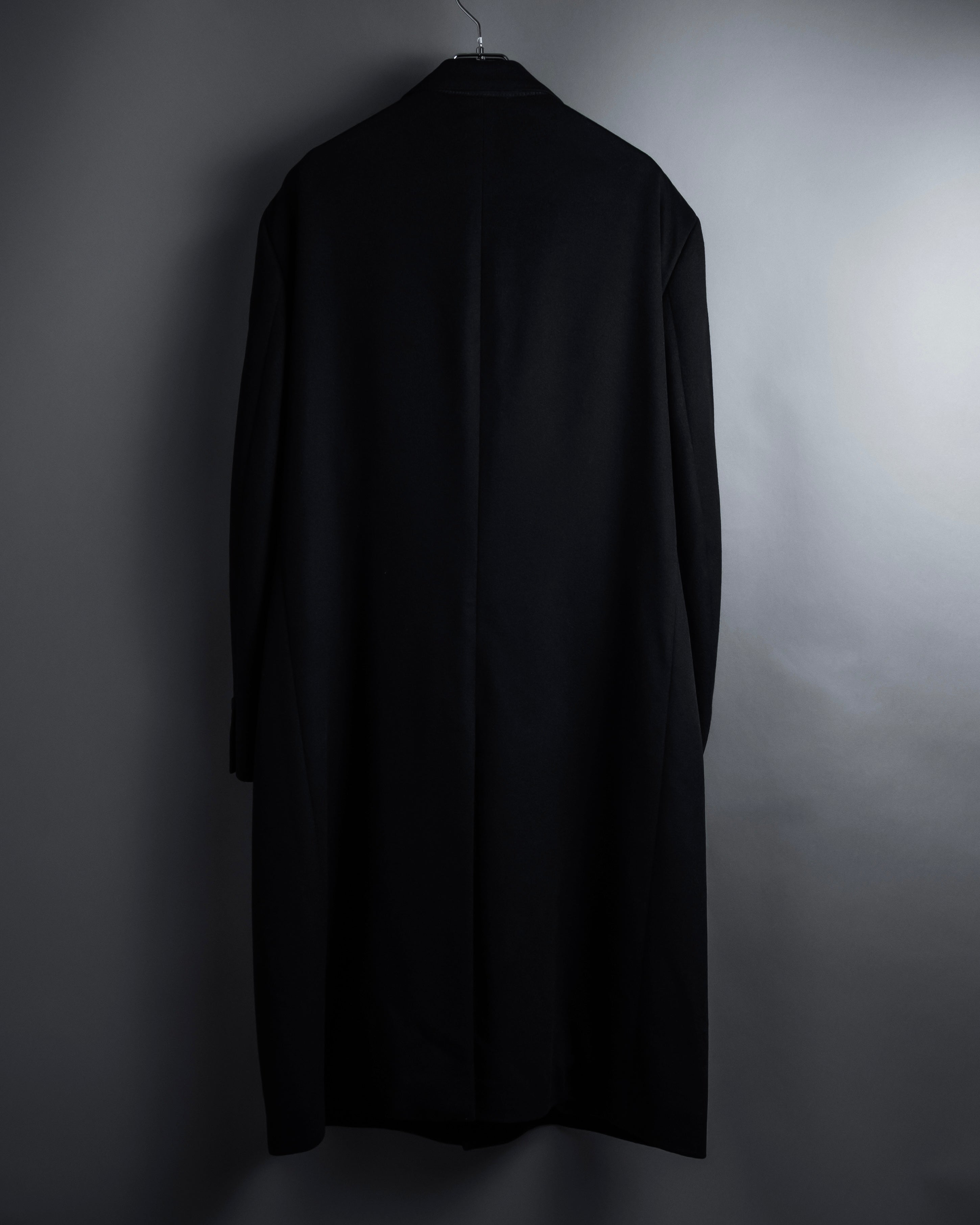 "BELLUMORE／ANTONIO FUSCO"
Fly front 100% cashmere chester coat