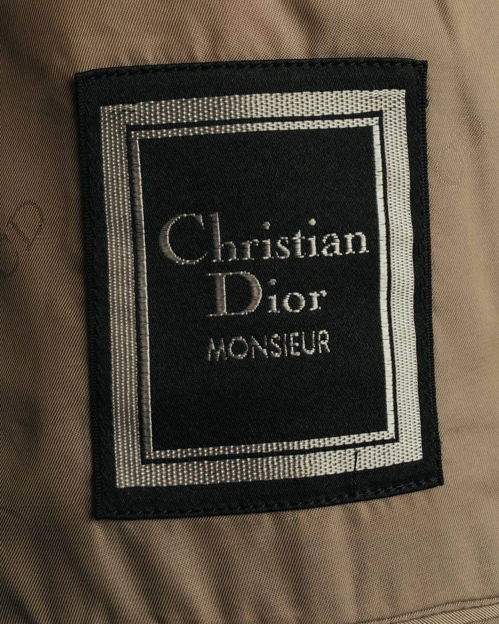 “Christian Dior MONSIEUR” 80’s-90’s Silk blend checked double breasted blazer