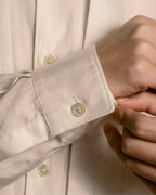 "COMME des GARCONS SHIRT" 01AW French cotton bowtie shirt