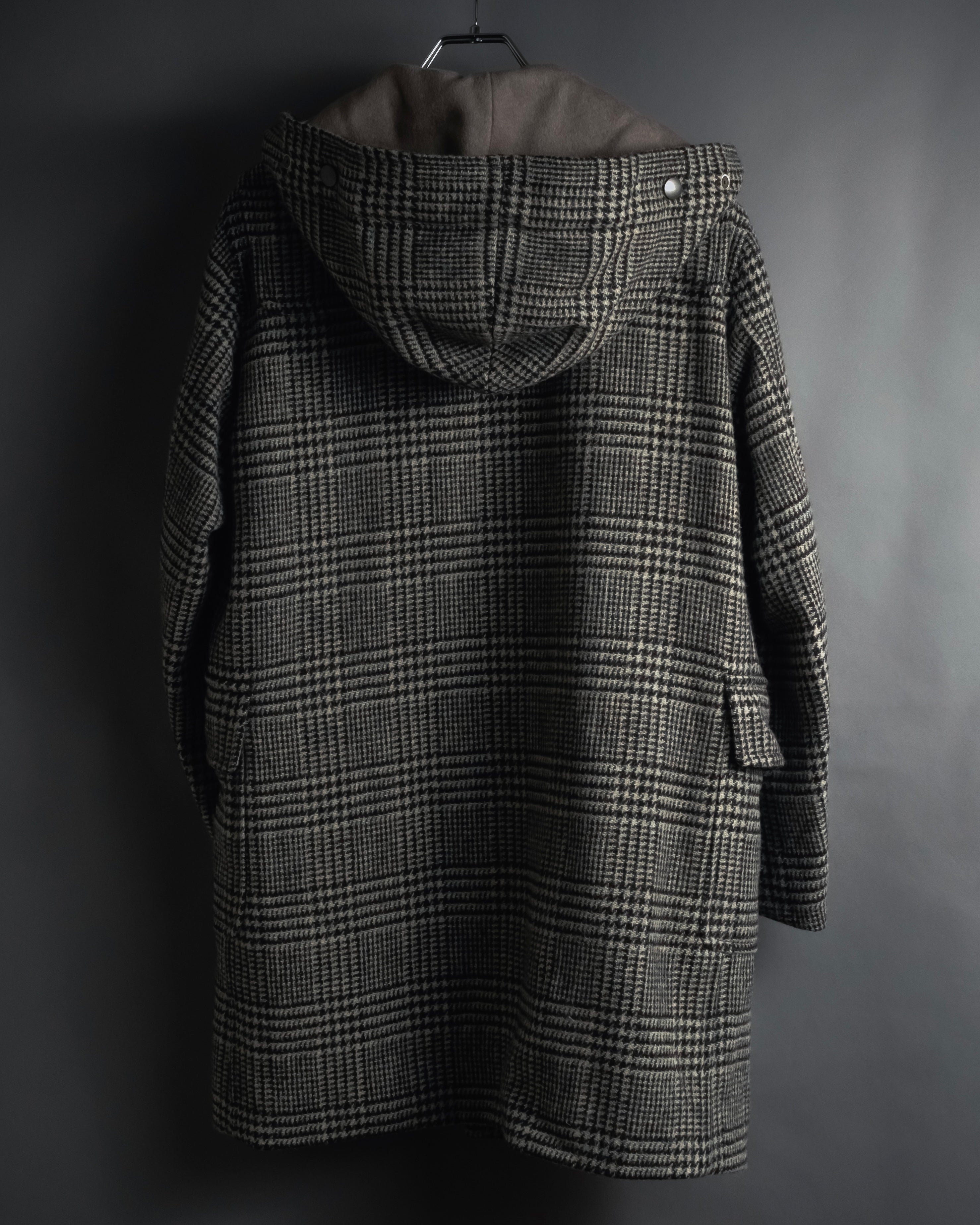 NEEDLS✖️Harris tweed コート 99-fm-ljkt-Bridget-BrownCheck-