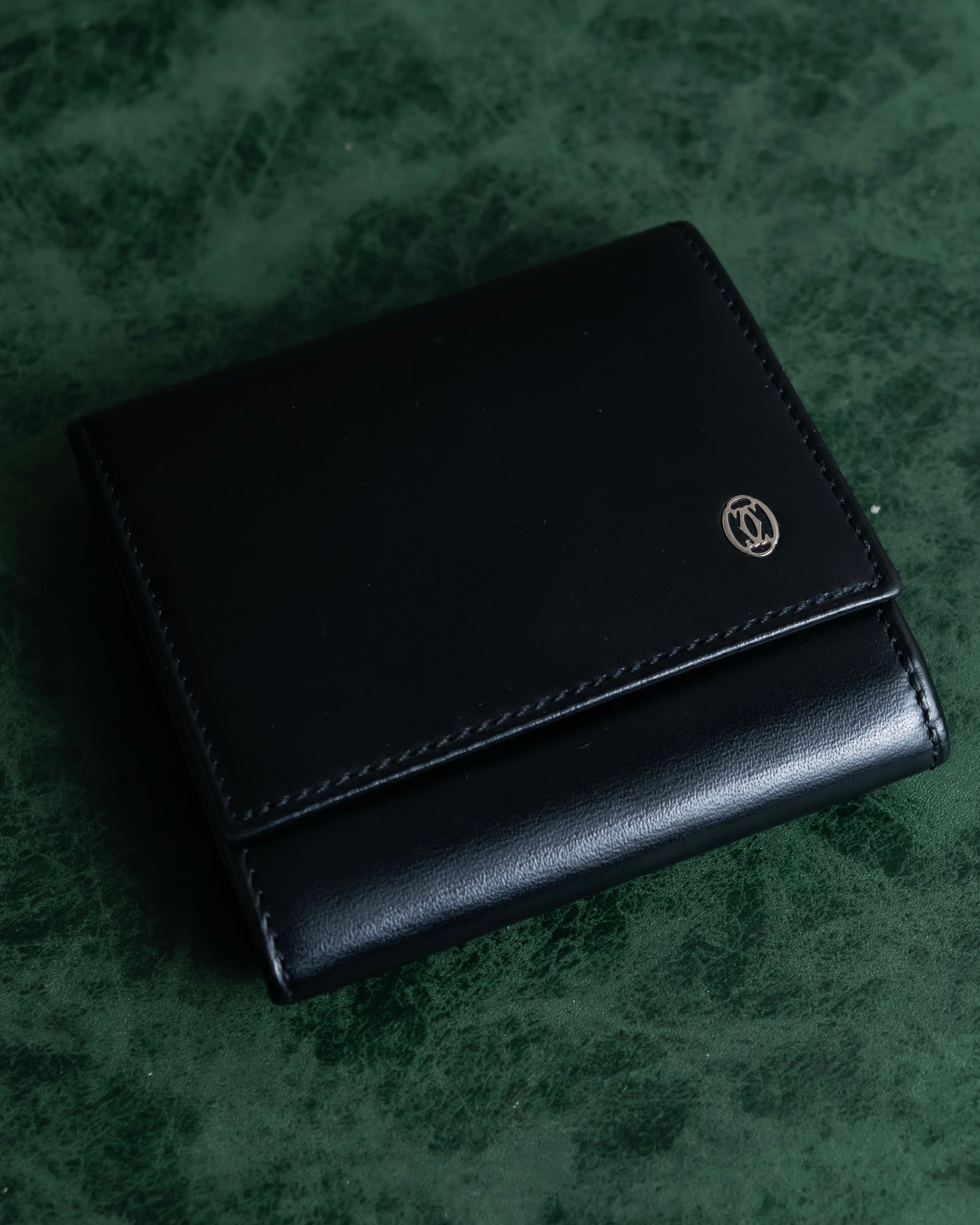 "CARTIER" leather coin case ''pasha de cartier''