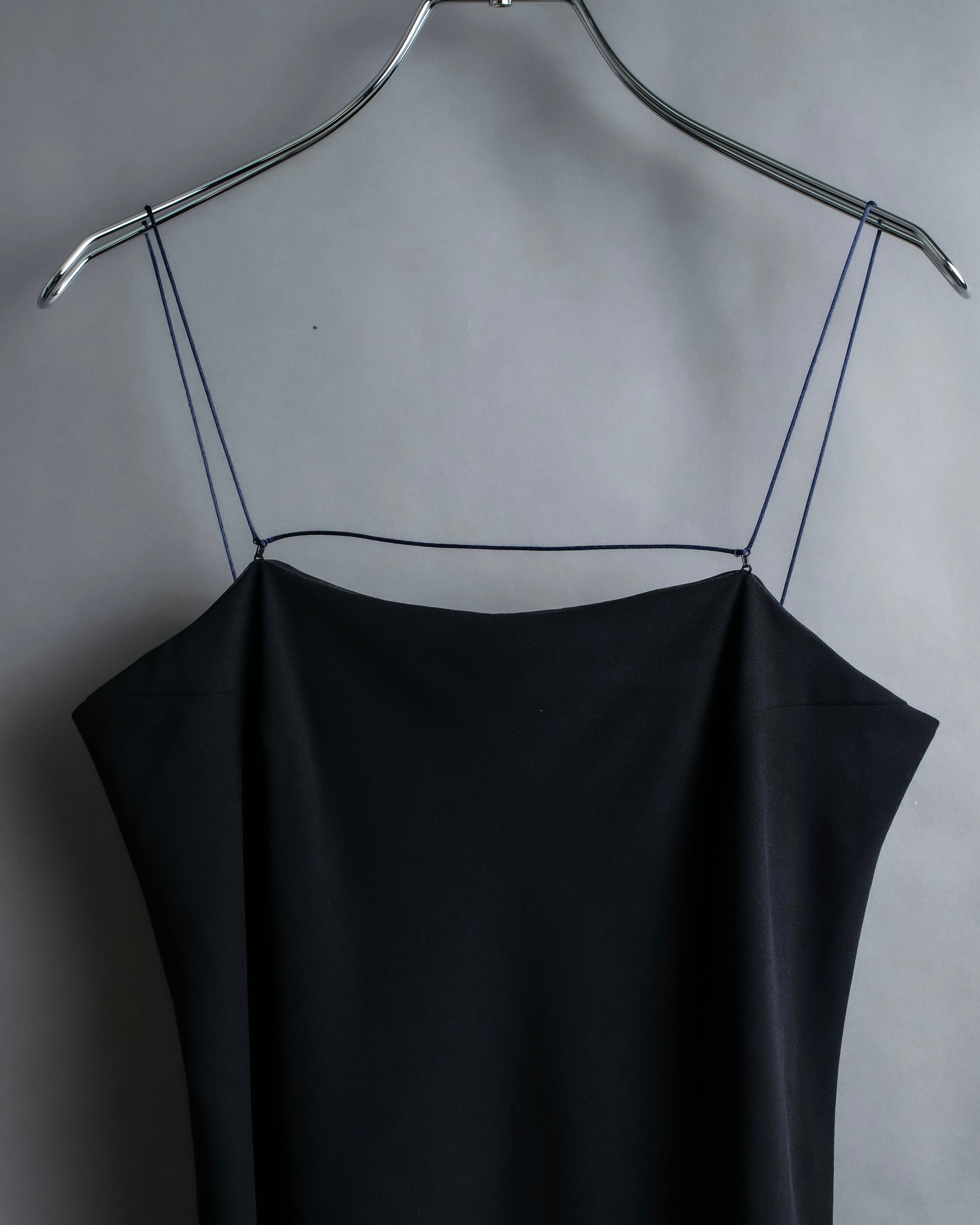 "BALENCIAGA" Piping material switching camisole