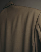 "Yves Saint Laurent pour homme" 80's-90's Structured double-breasted wool blazer