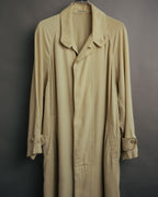 -MOOD Vintage Collections- 80’s-90’s Silk rayon drape long coat