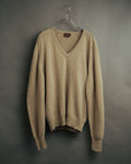 -MOOD Vintage Collections-
80’s-90’s V-neck lambswool knit