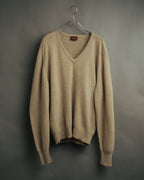 -MOOD Vintage Collections-
80’s-90’s V-neck lambswool knit