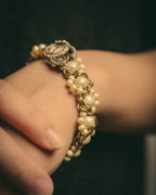 -SPECIAL- "CHANEL" Pearl embellished cc bracelet
