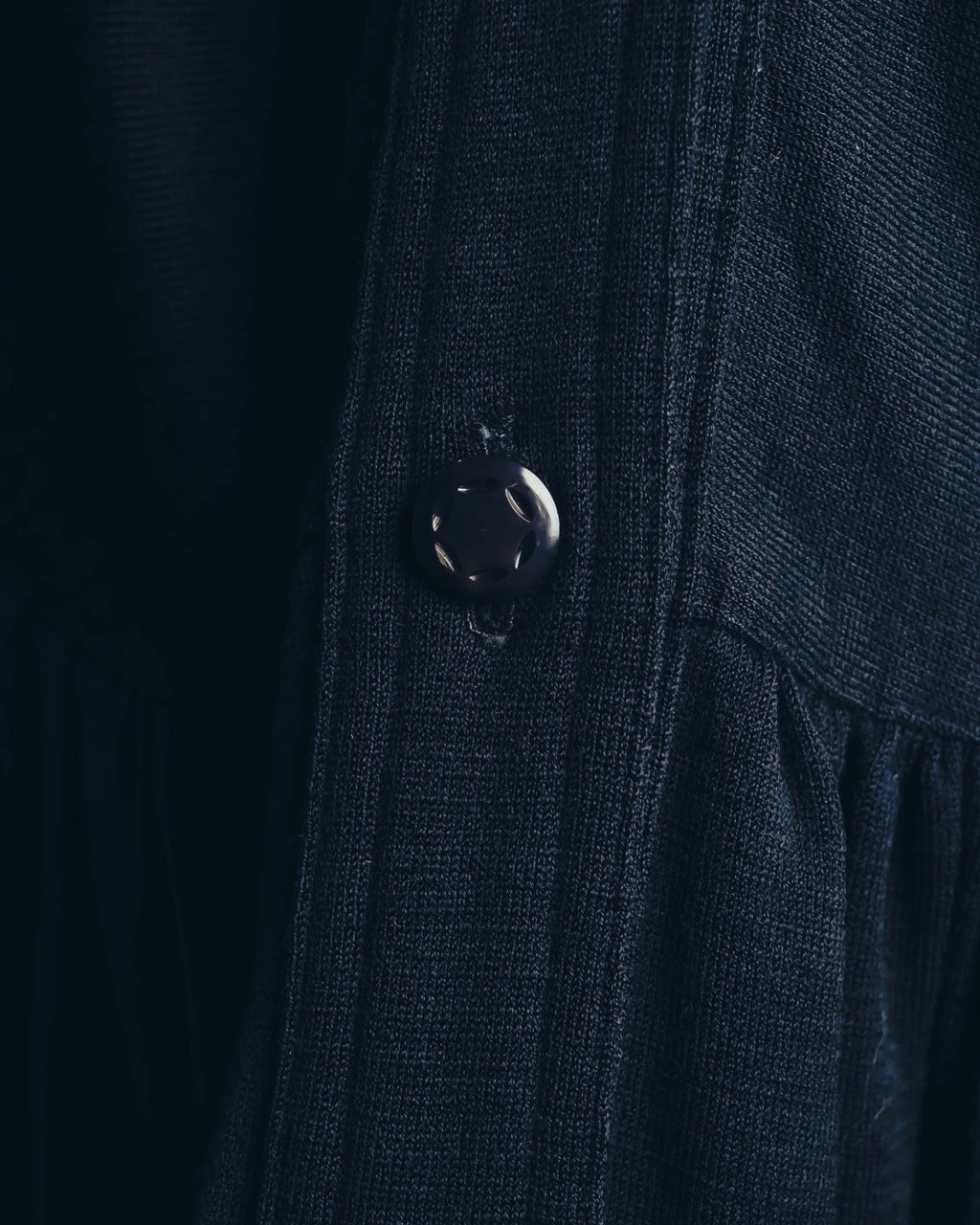 -SPECIAL- “COMME des GARÇONS” 90’s Long gathered waist button front dress