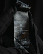 "TOM FORD" 2010's Fluid rayon silk classic collar black shirt